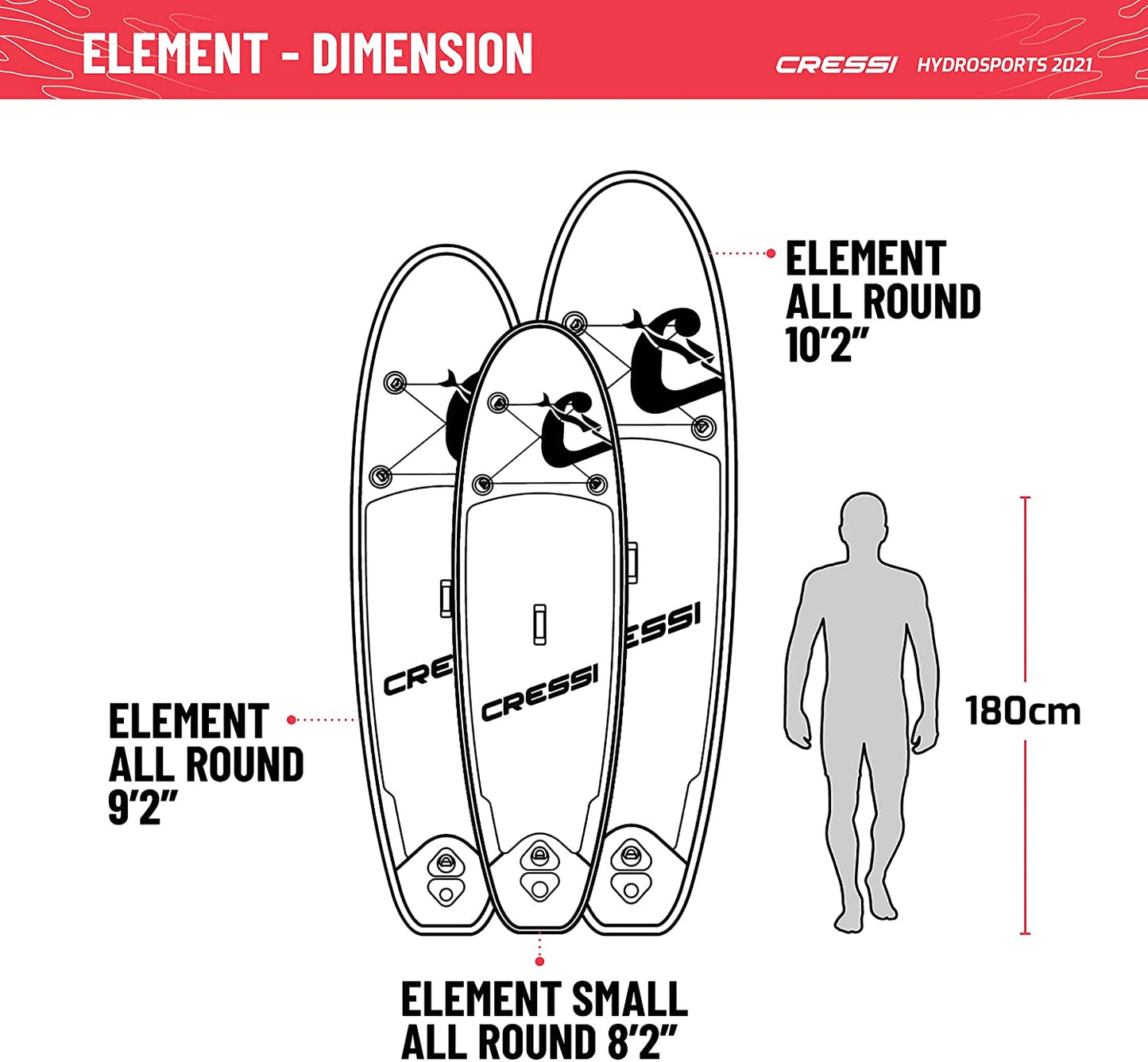 Cressi Element 10.2