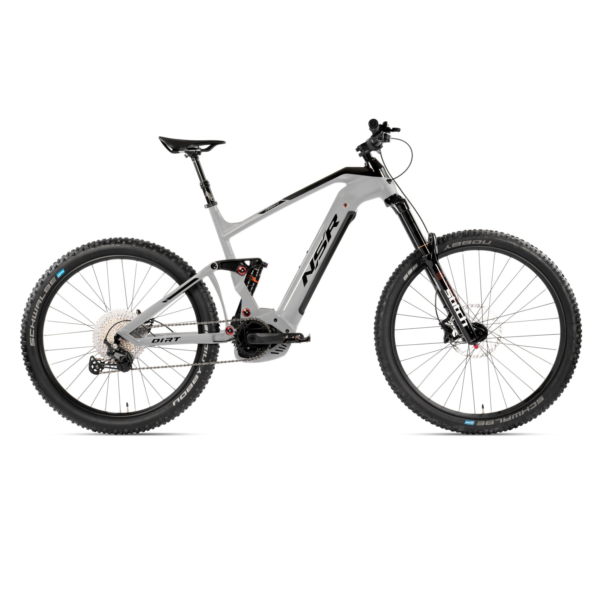 Bici Elettrica Bicicletta Nsr Prezzo Full Dirt Silver Tecnobike