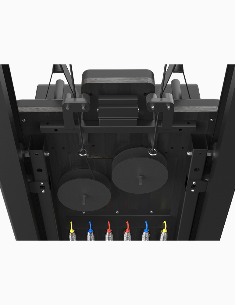Reformer pilates PTX 8000 Black